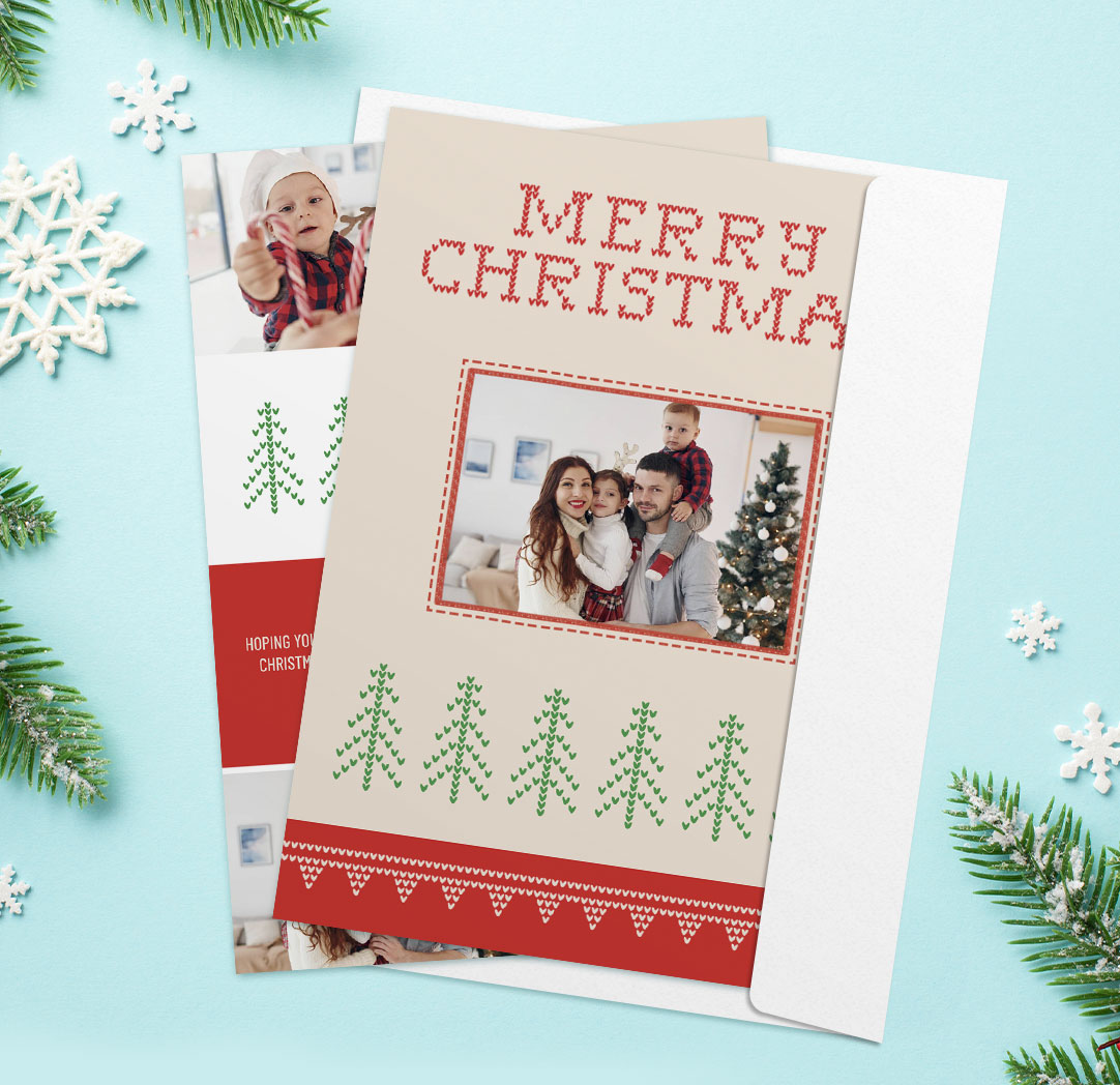 5x7 Flat Soft Touch Greeting Cards