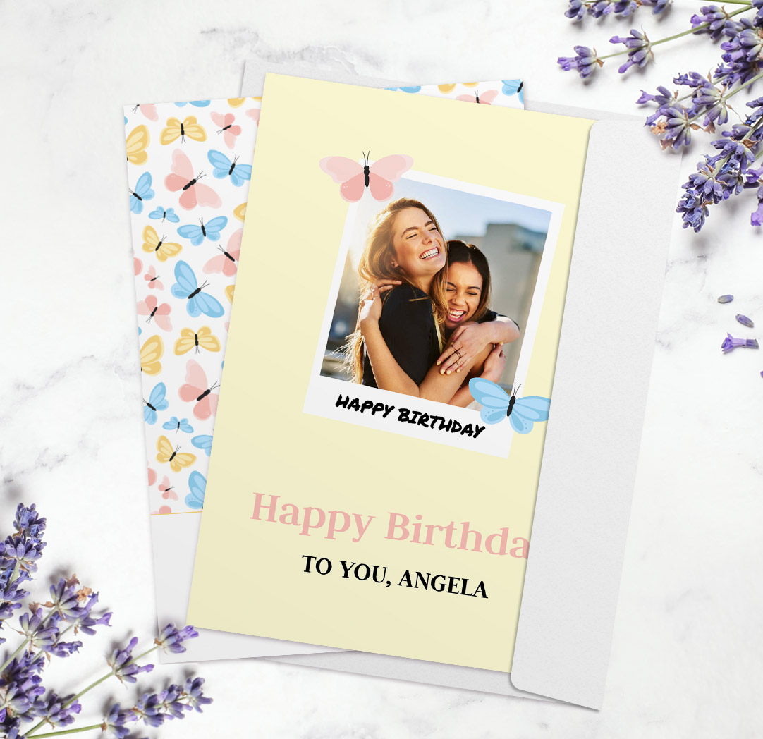 5x7 Flat Soft Touch Greeting Cards